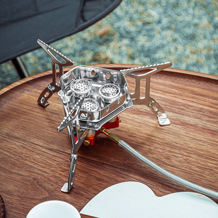 Foldable Camping Gas Stove Hiking Portable Stove