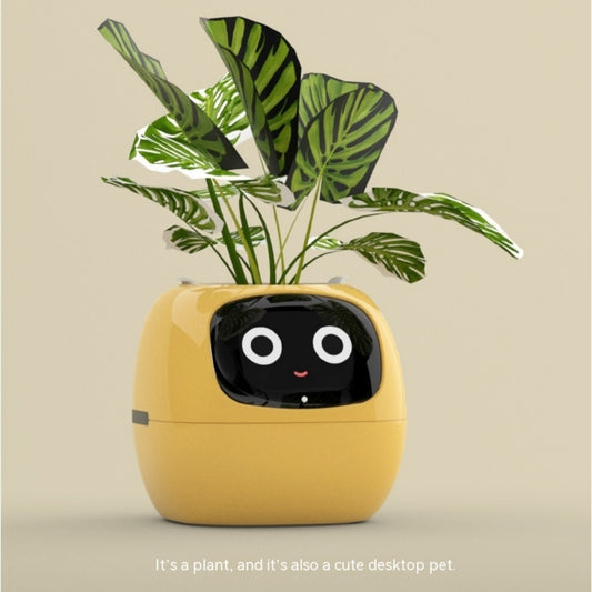 7 Smart Sensors And AI Chips Plants Pot with Fun display