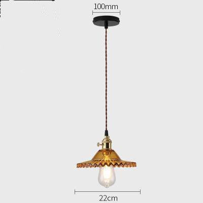Nordic Minimalist Glass Chandelier