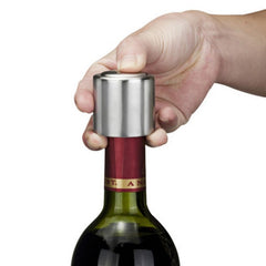 1Pc Stainless Steel Vacuum Wine Bottle Stopper Sealed Storage High Quality Plug Liquor Flow Stopper Pour Cap