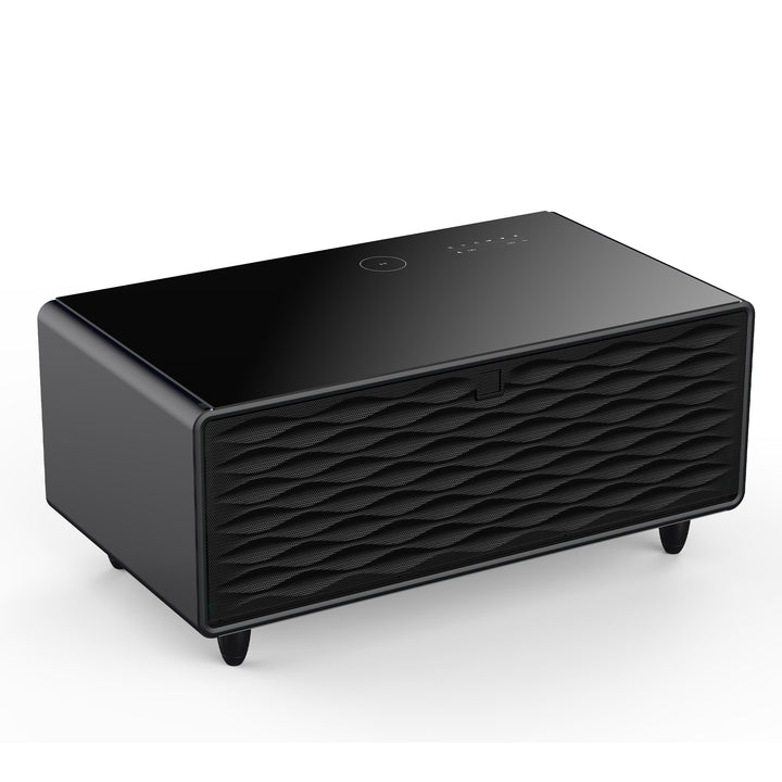 Smart Coffee Table -Built-in Fridge,Speaker, Wireless Charging