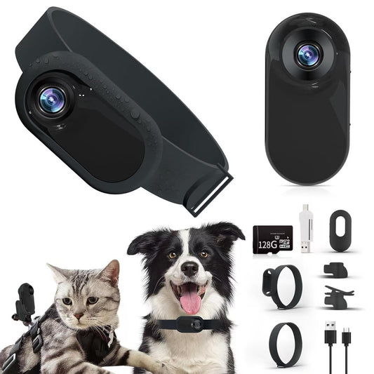 Pet Collar Clip HD Outdoor Camera - pet fun activity Recorder