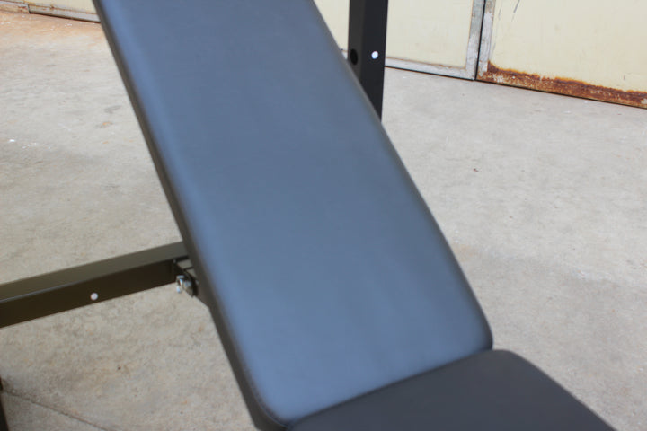Olympic Weight Bench Press Set with Squat Rack and Bench