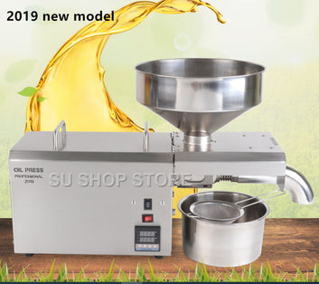 Xiangtian S8 Professional Edition Household Oil Press Commercial Stainless Steel Oil Press Electric Automatic Cold and Hot Expressing Export