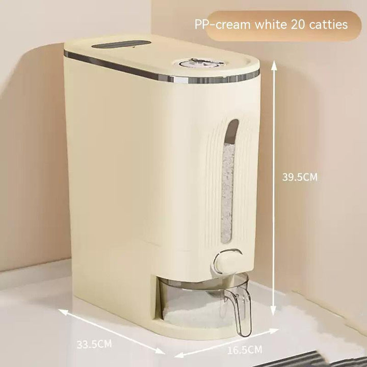 Rice storage with large cup —Household Rice Bucket