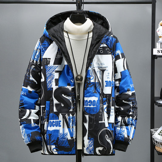 Autumn Winter Coat Men's Two-sided Fashion