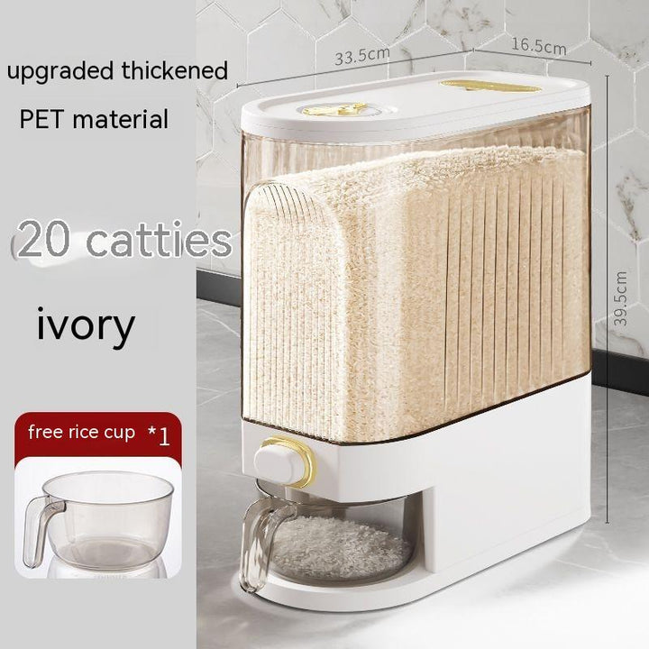Rice storage with large cup —Household Rice Bucket