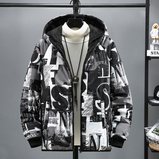 Autumn Winter Coat Men's Two-sided Fashion