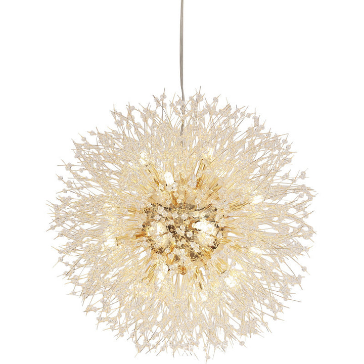 Dandelion Crystal Chandelier Restaurant Bedroom Clothing Shop Lighting